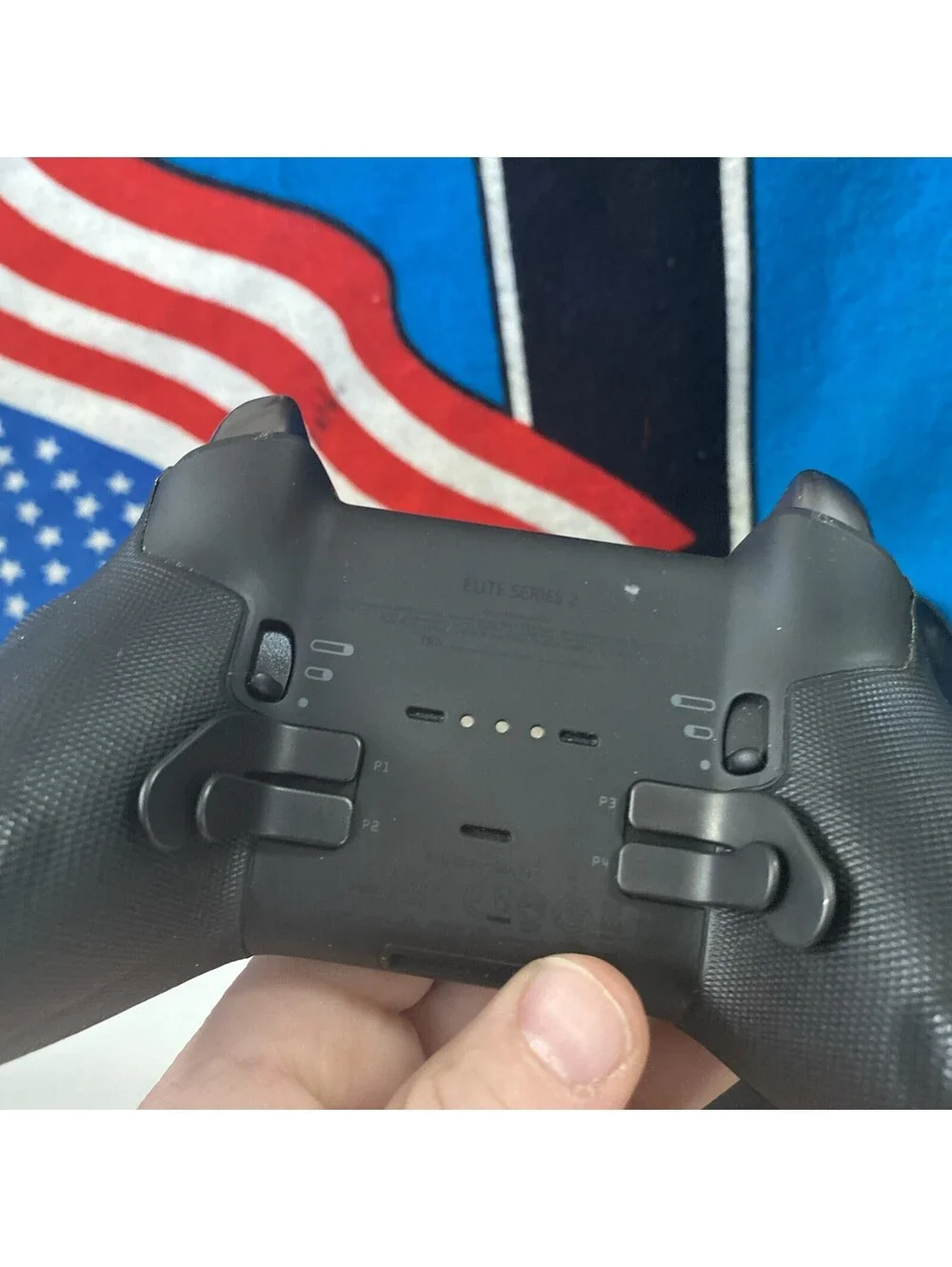 2 Microsoft Xbox Elite Wireless Controller Series 2 Untested Black Parts Read